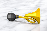 French horn - 3d papercraft, a Print Template by PAPER amaze (Thumbnail 4 of 5)