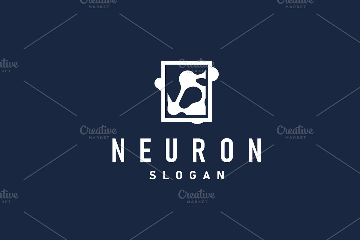 Neuron Logo Neuron Nerve or Seaweed, a Branding & Logo Template by Maylianaw28