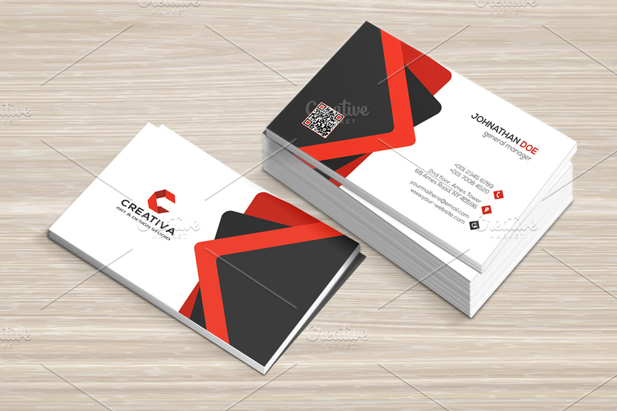 Corporate Business Card, a Business Card Template by BettyDesign (Photo 2 of 5)