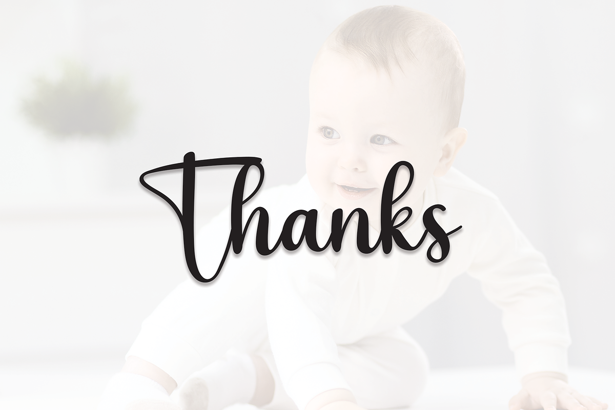 Baby Chubby | Script Font, a Script Font by Scratchones (Photo 2 of 8)