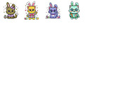 100 Kawaii Easter Cat Clipart Bundle, an Object Graphic by XPERTDESIGNER (Thumbnail 6 of 6)