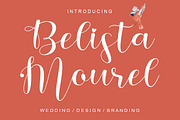 Belista Mourel, a Script Font by TM Type (Thumbnail 1 of 8)