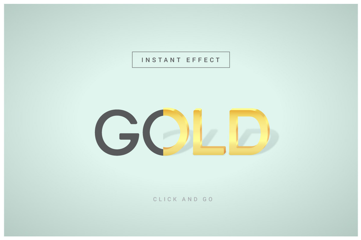 Instant Minimal Metal Effect for AI, a Layer Style Add-On by Vector Galore (Photo 3 of 6)