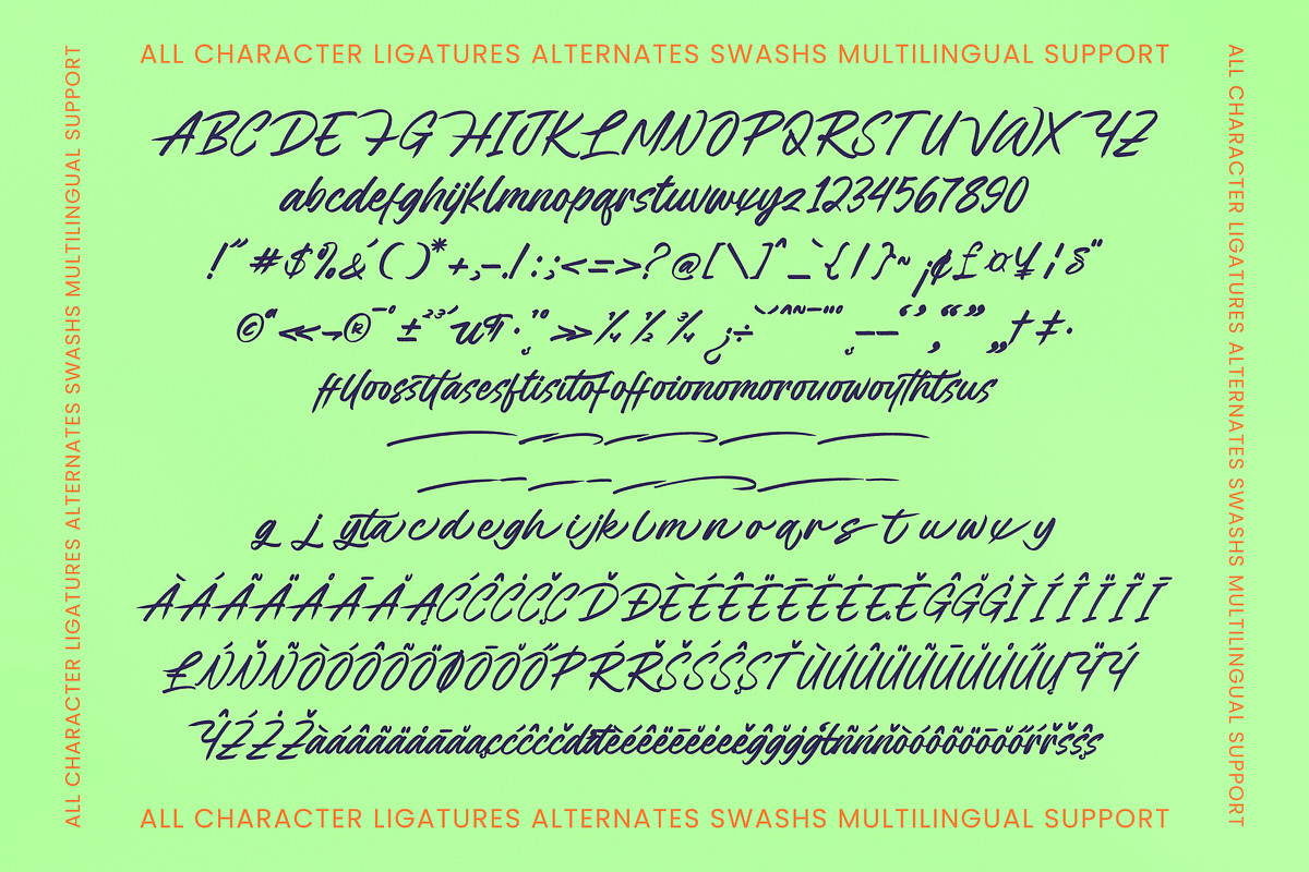 Legont Heritage Modern Brush Script, a Script Font by Letterena Studios Script (Photo 14 of 15)