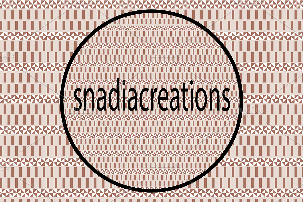 Geometrical design, a Pattern Graphic by snadiacreations