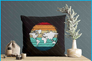 Retro World Map SVG, a Graphic by Creativeusart (Thumbnail 4 of 4)