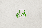 Minimalist Letter B Natural Logo, a Branding & Logo Template by Luxury Logos (Thumbnail 4 of 4)