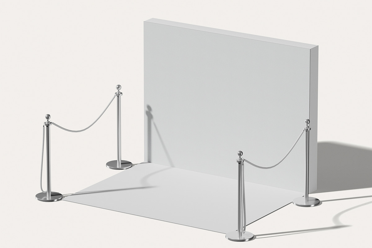 Backdrop Mockup, an Advertising Mockup by Unerispace (Photo 3 of 5)