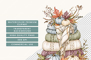 Rustic Autumn Wildlife Clipart, an Object Illustration by BusyDaydesign (Thumbnail 7 of 9)