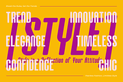 Manchinos - Condensed Rounded Font, a Sans Serif Font by roomspace creative lab (Thumbnail 8 of 12)