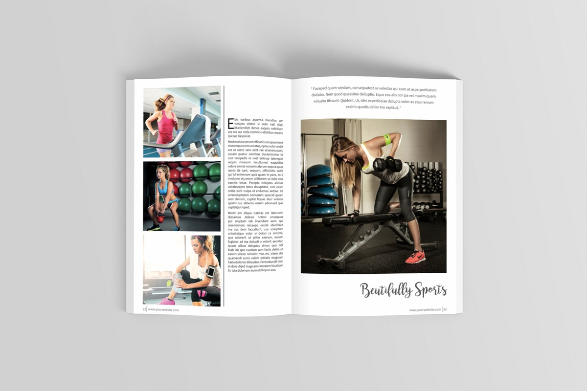 Magazine Template, a Magazine Template by BoriesBechker (Photo 13 of 18)
