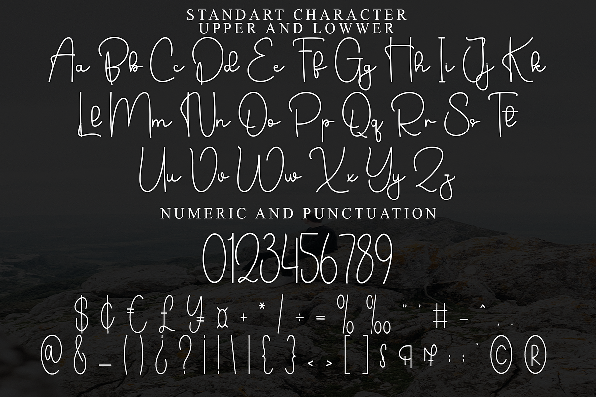 Relaxing, a Handwritten Font by FreshTypeINK (Photo 7 of 8)