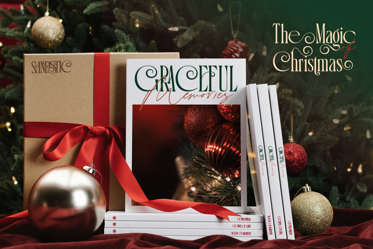 Santastic - Elegant Christmas Serif, a Serif Font by Burntilldead (Photo 10 of 12)