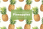 Pattern with pineapples., a Pattern Graphic by Anna Smirnova (Thumbnail 1 of 3)