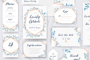 Wedding collection - Dusty blue, an Invitation Template by Alewiena (Thumbnail 9 of 9)