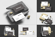 Business Card Mock-up 85x55, an Advertising Mockup by zippypixelstudio (Thumbnail 1 of 13)