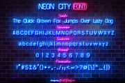 Neon City, a Font by Beast Designer (Thumbnail 2 of 2)