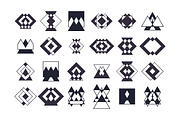 Set of trendy logotypes, an Education Illustration by Helen Sko (Thumbnail 6 of 9)