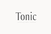 Tonic - Luxurious Serif Typeface, a Serif Font by Cassandra Cappello (Thumbnail 1 of 5)
