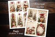 Vintage Christmas Bakery Journal Kit, a Seasonal Illustration by V Design Creator (Thumbnail 7 of 13)