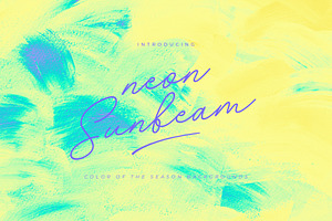 Neon Sunbeam Backgrounds