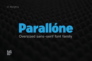 Parallone Sans-Serif Font | 50% OFF