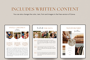 Photography What to Wear Guide Canva, a Templates & Theme by Sweet Little Muse (Thumbnail 4 of 5)