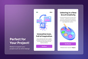 Generative AI & Creativity 3D Pack, an Illustration by twinstd (Thumbnail 4 of 7)