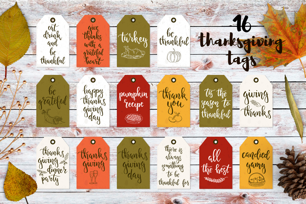 Thanksgiving overlays, cards, doodle, an Object Graphic by Tatti Graphic Studio (Photo 2 of 6)