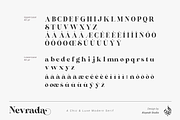Nevrada Modern Display Font, a Font by Aluyeah Studio (Thumbnail 9 of 12)