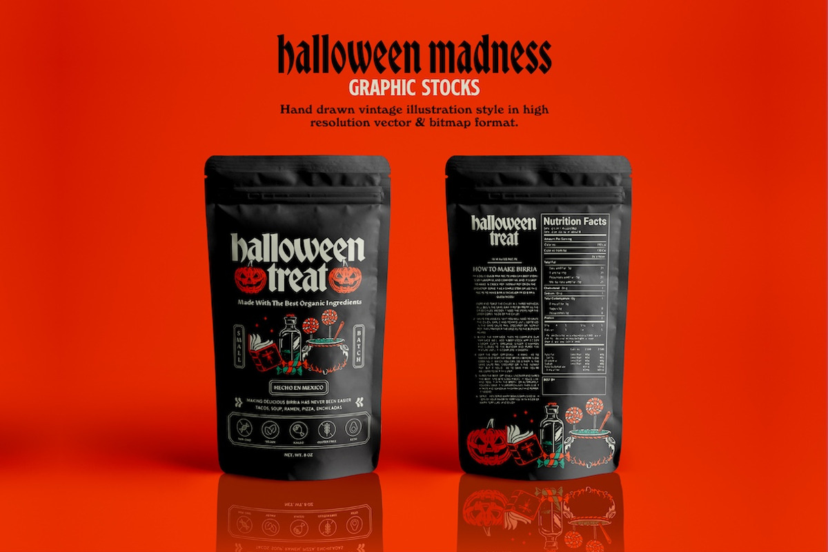 Halloween Madness Graphic Stocks, an Illustration by ARQAM Studio (Photo 7 of 9)