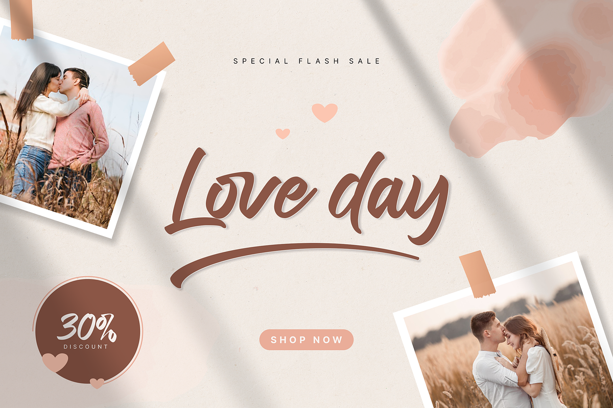 Fall in love, a Script Font by Namara Creative Studio (Photo 3 of 9)