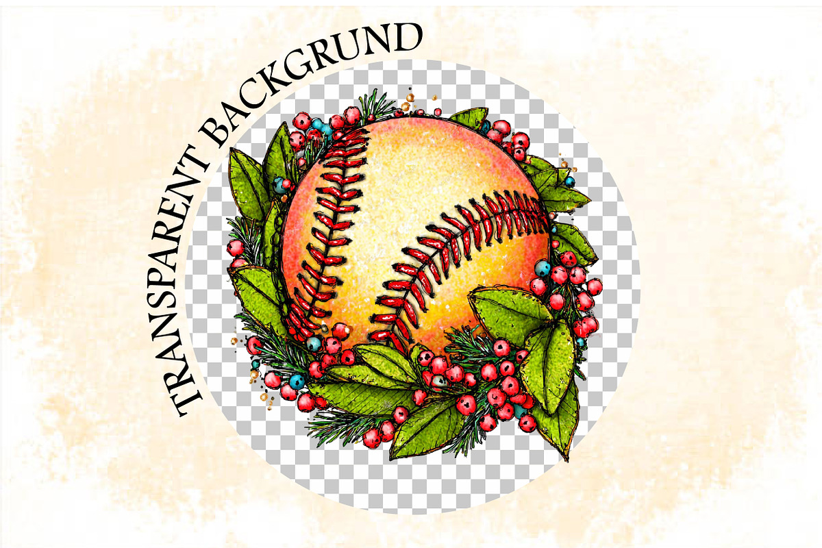 Softball Baseball Clipart Bundle., an Illustration by SVGArt (Photo 8 of 9)