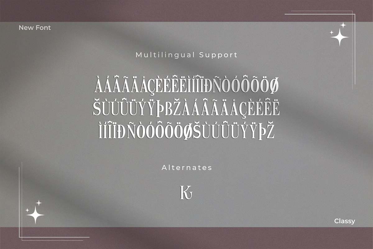 Kimberly - Modern Classy Serif Font, a Serif Font by overlaytemplates (Photo 5 of 5)
