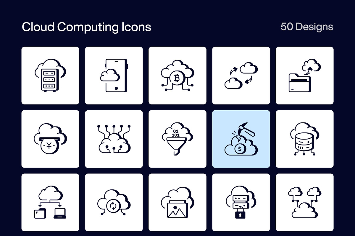 500 Technology Icons, an Outline Icon by Prosymbols (Photo 11 of 18)