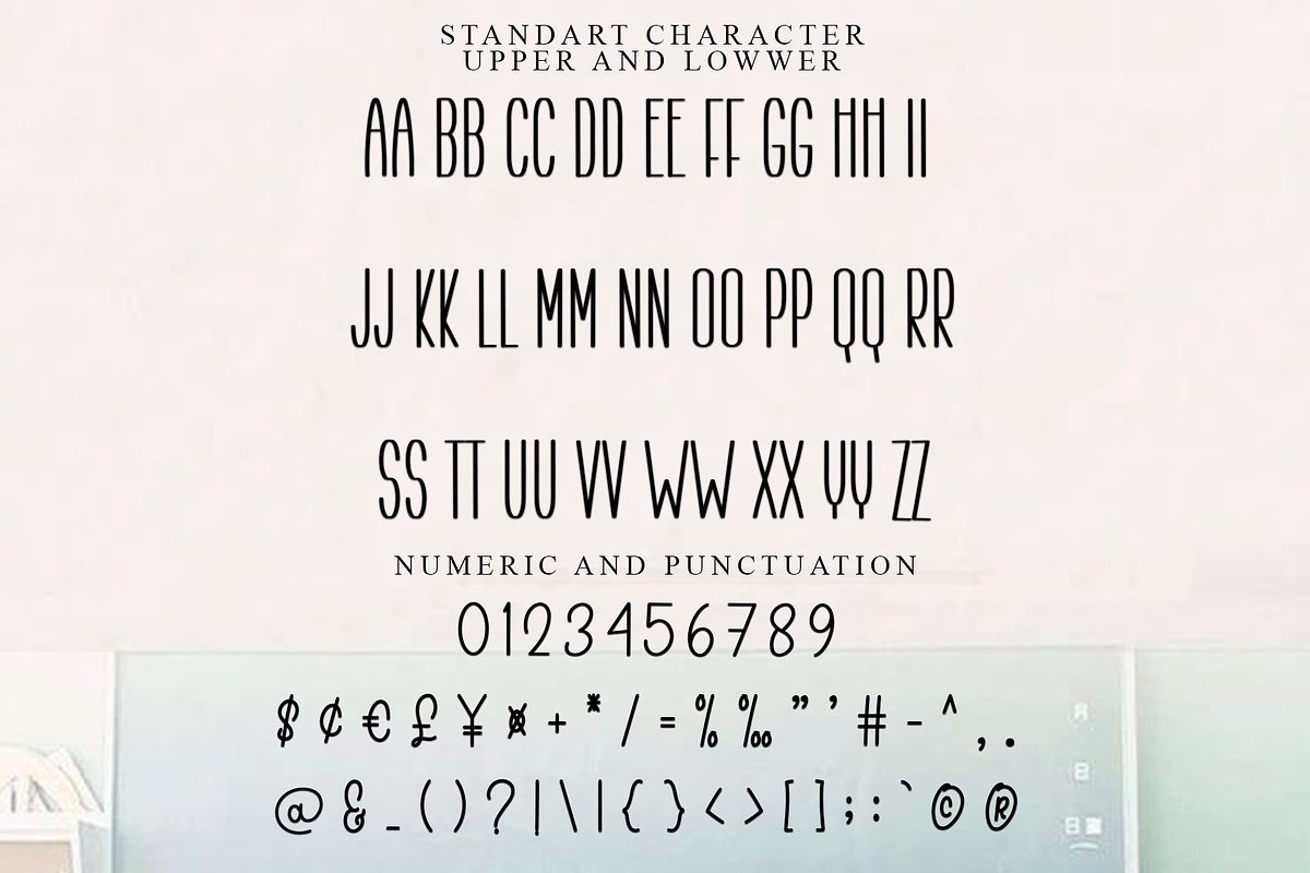 School Minimalist, a Script Font by InermediaSTUDIO (Photo 2 of 8)