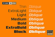 VTF League, a Sans Serif Font by VarsityType® (Thumbnail 3 of 6)