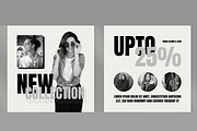 Fashion Social Media Post Layout, a Social Media Template by ContestDesign (Thumbnail 2 of 4)