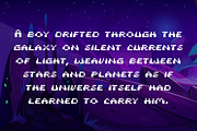 Glyph Galaxy - Retro Video Game Font, a Sans Serif Font by HipFonts (Thumbnail 4 of 10)