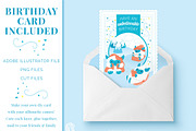 Chillin' Yeti Surface Pattern, a Pattern Graphic by Preyer Design (Thumbnail 3 of 8)
