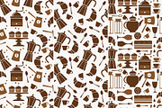 Coffee graphics and patterns, a Texture Illustration by Olillia (Thumbnail 4 of 4)