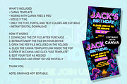 Dinosaur Birthday Invitation, an Invitation Template by M9 Design (Thumbnail 4 of 4)