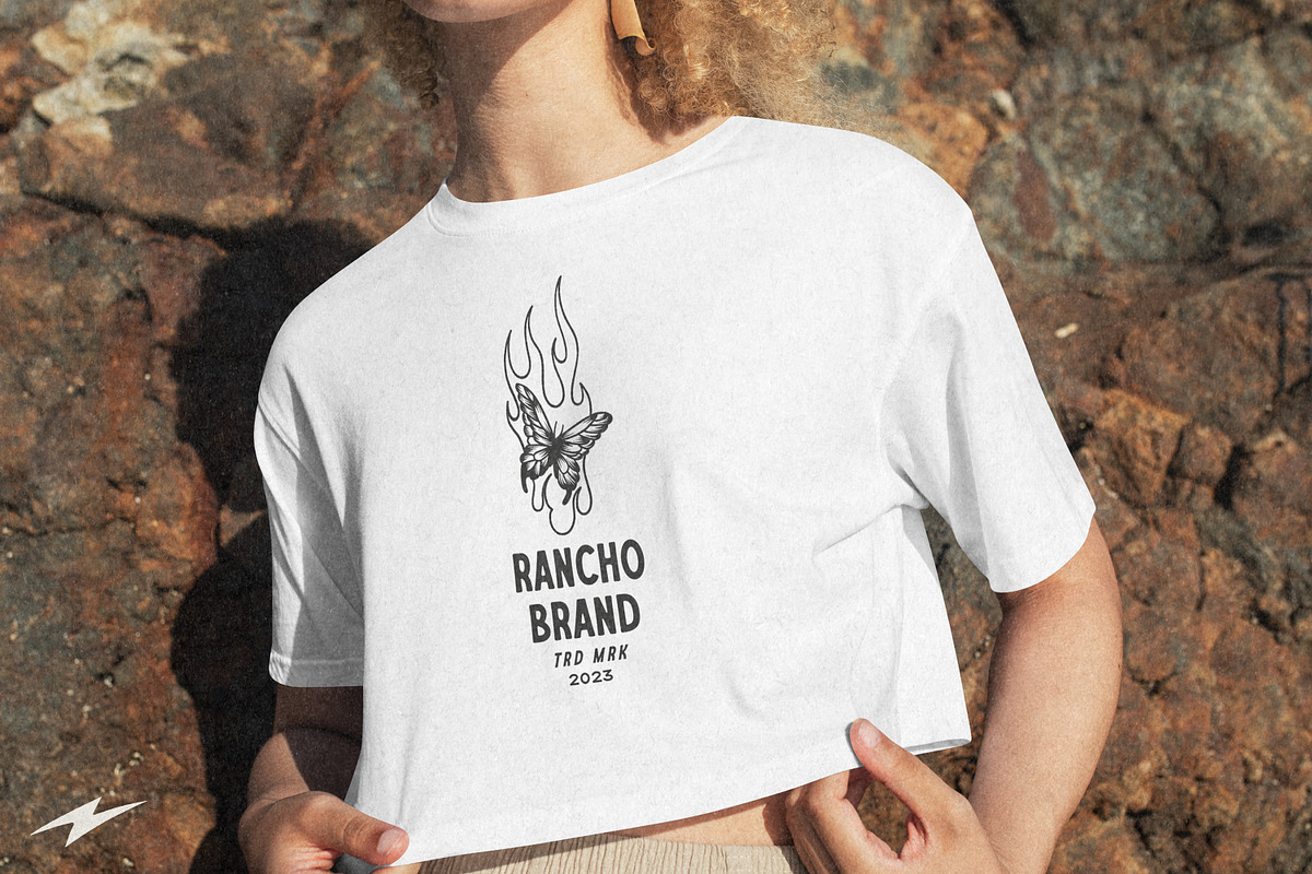 20 Retro Apparel Logos + Extra, an Education Illustration by Davide Bassu (Photo 4 of 16)