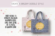 Doodle Watercolor photoshop brushes, a Brush Add-On by Studio-Charlie (Thumbnail 4 of 4)
