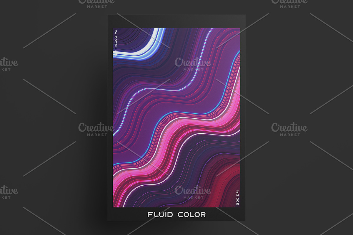 FLUID COLOR, a Texture Graphic by GarryKillian (Photo 8 of 25)