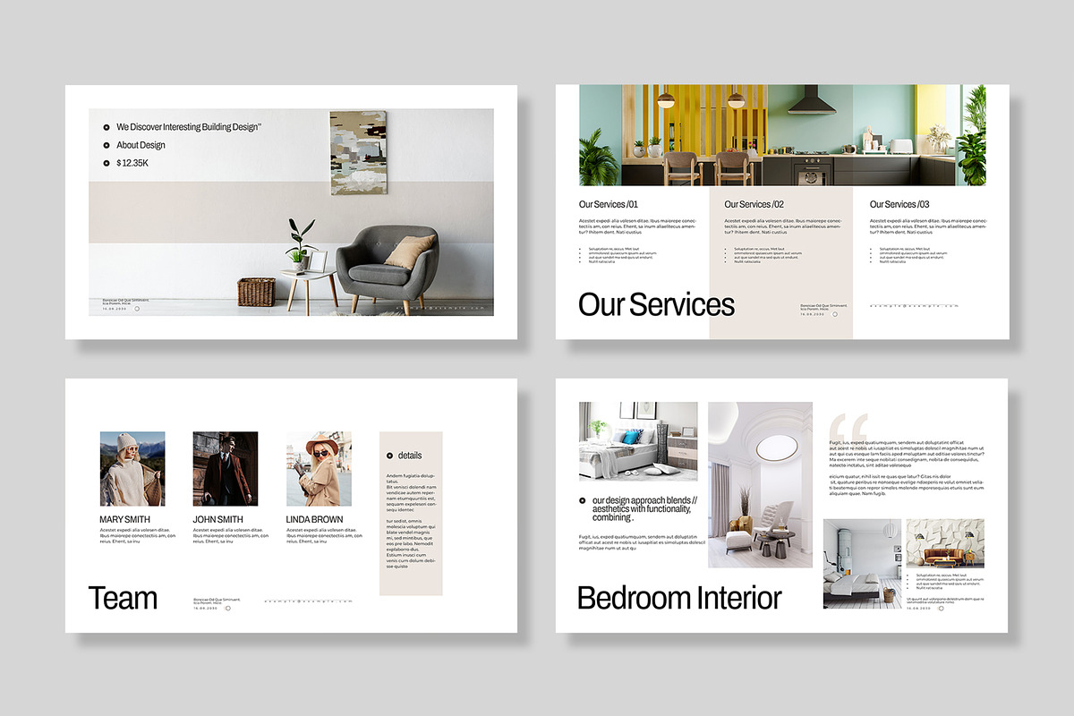 Interior Design Presentation, a Presentation Template by MightyDesign (Photo 4 of 8)