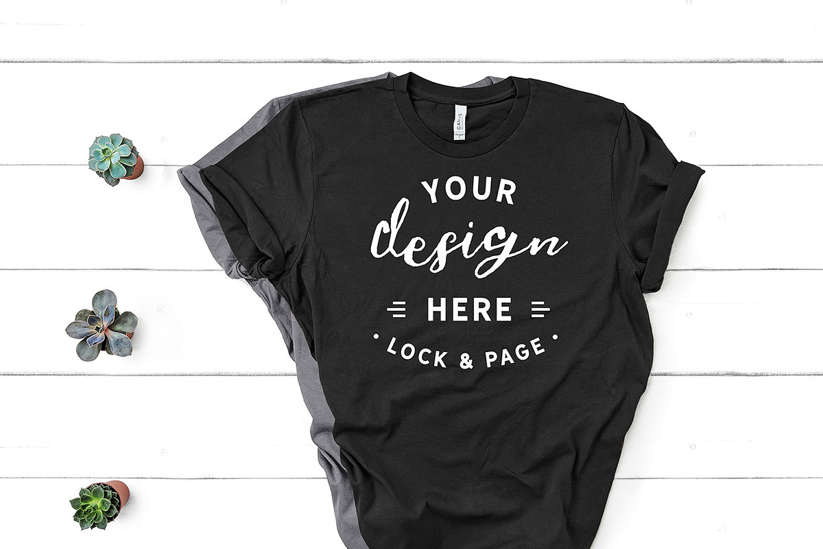 Bella Canvas T-Shirt Mockup Bundle, a Shirt Mockup by lock and page (Photo 21 of 85)