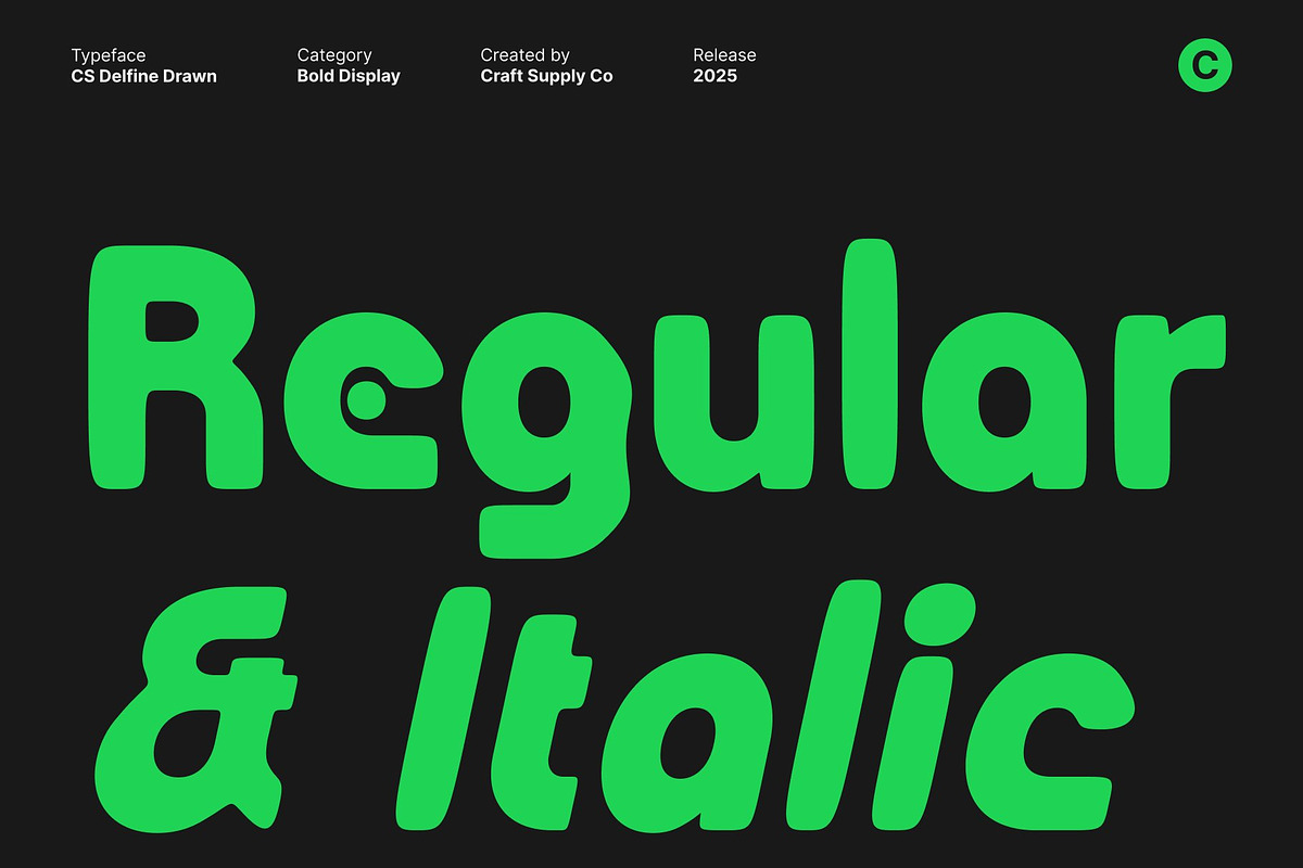 CS Delfine Drawn, a Sans Serif Font by Craft Supply Co. (Photo 2 of 8)