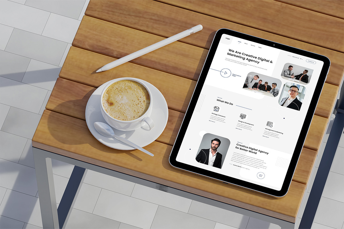 iPad Tablet Mockup Bundles, an iPad Mockup by Graphic Aesthetic (Photo 23 of 25)