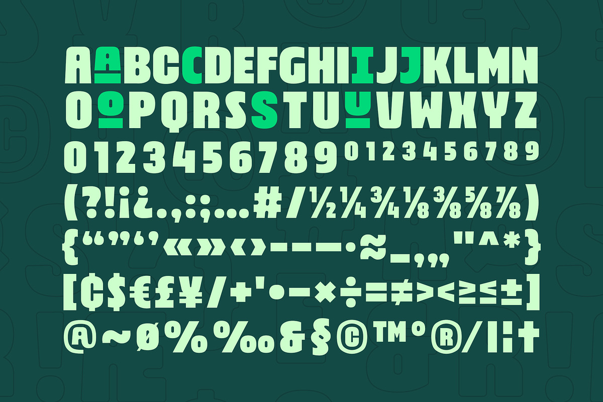 Brodaers Font, a Sans Serif Font by trustha (Photo 14 of 15)